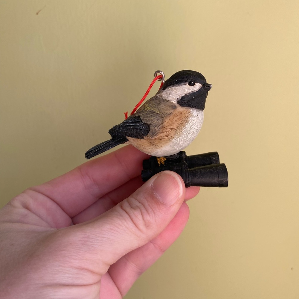 Bird Ornament: Chickadee